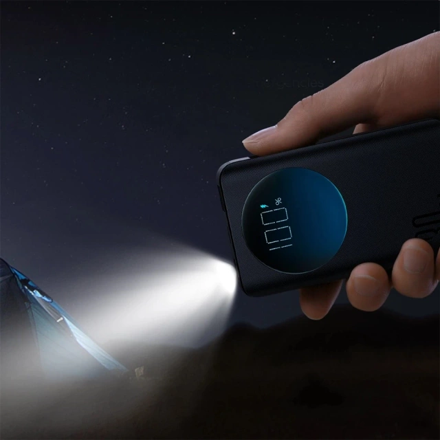 Joyroom JR-PBF01 Powerbank 10000mAh 30W PD puzdro na baterku – čierne