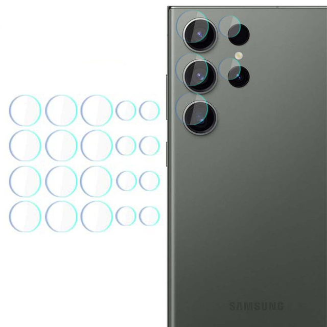 Захист лінз Glass Camera Protector x4 3mk для Samsung Galaxy S23 Ultra
