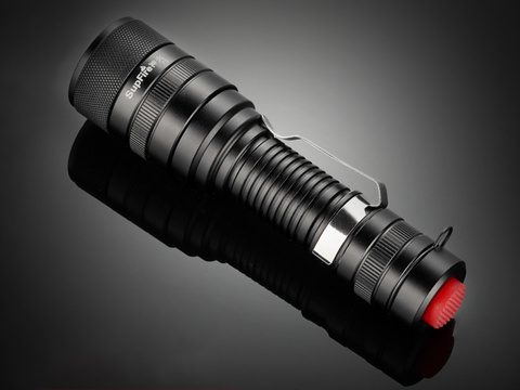 Svietidlo Supfire F5, 1100lm, 300m, 106g