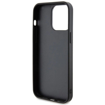Etui Guess GUHCP15XPFGSBSP pro iPhone 15 Pro Max 6,7" fioletoowy/fialové pevné pouzdro s drahokamenovým kovovým logem