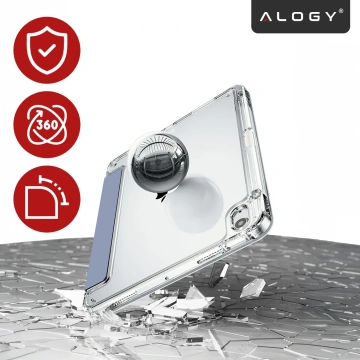 HUB splitter Alogy Adaptér pro počítačový notebook s USB-C na 3x USB-A 2.0 1x USB-A 3.0 šedý