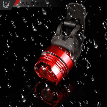 2x Bicycle rear light for the rear of the bike LED lighting rear light red waterproof set of 2 Alogy lights