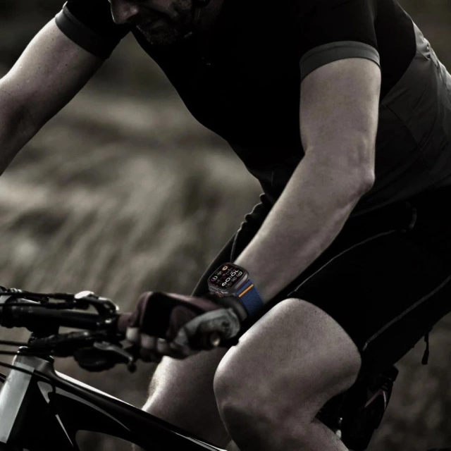 Pasek Tech-Protect Nylon Clasp Apple Watch 44–49 mm Granatowy