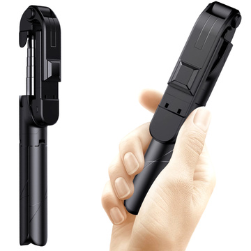 Alogy Holder Wireless Selfie Stick Bluetooth faltbares Stativ Mini-Telefonstativ mit LED-Lampe