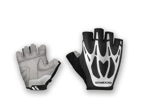 M RockBros S227BK-M Fahrradhandschuhe ohne Finger