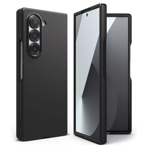 Case for Samsung Galaxy Z Fold 6 Case Thin Phone Case Alogy Protective Matte Black