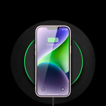 Pouzdro Dux Ducis Yolo iPhone 14 Plus elegantní kryt z ekologické kůže růžové barvy