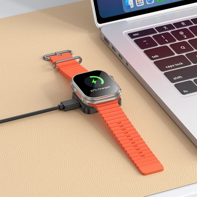 Bezdrôtová nabíjačka Hoco Apple Watch 2,5 W USB-C 1,2 m ABS PC