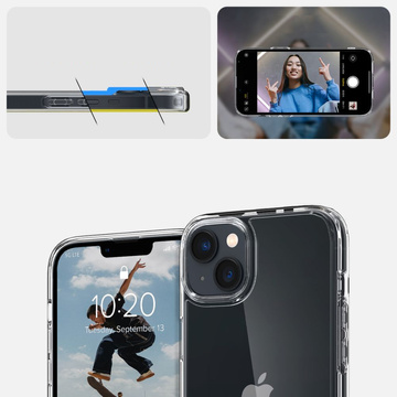 Etui obudowa puzdro Spigen Ultra Hybrid do Apple iPhone 14 Crystal Clear