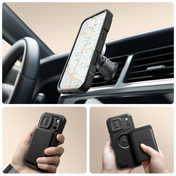 Etui Ochronne do iPhone 17 Pro Max Tech-Protect Kevlar MagSafe Black