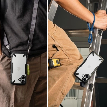 Etui Ringke Fusion X na iPhone 17 - czarne