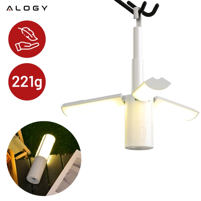 Alogy Plug Extender rozbočovač zásuvek rozbočovač adaptér prodlužovací kabel s indukční nabíječkou Qi 4x EU zástrčka 4x USB 2x USB-C Černá