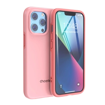 Choetech MFM Anti-drop case Made For MagSafe case for iPhone 13 Pro pink (PC0113-MFM-PK)