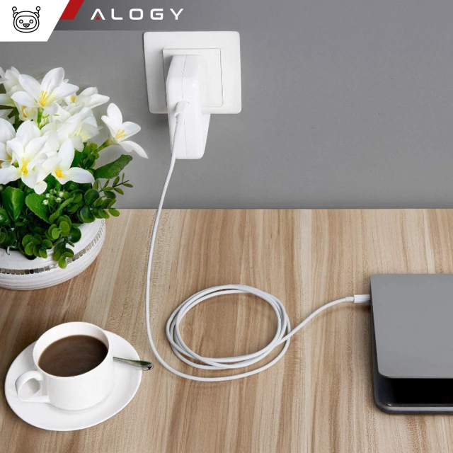 HUB-Splitter Alogy-Adapter für Computer-Laptop mit USB-C auf 3x USB-A 2.0 1x USB-A 3.0 Grau