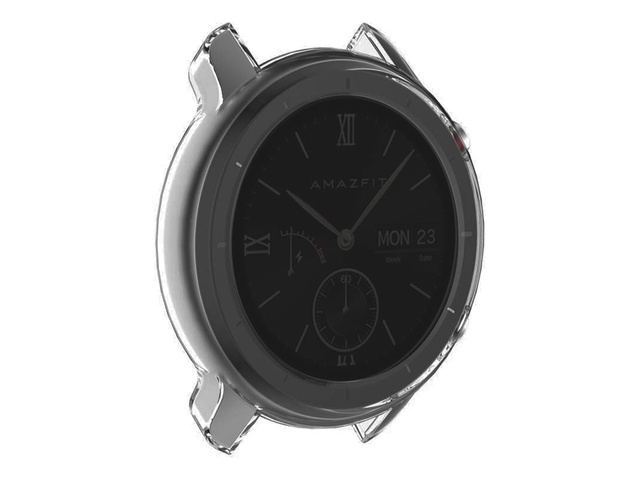 Silikonové ochranné pouzdro TPU Alogy pouzdro pro Amazfit GTR 47mm Transparent