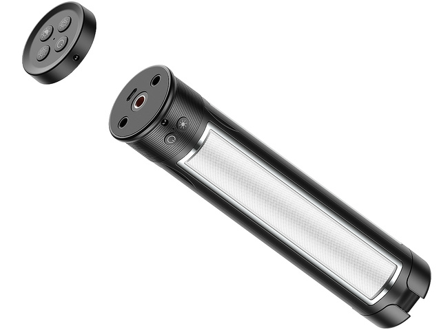 Apexel APL-FL05 LED folding lamp tripod with remote control Black