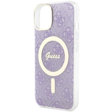 Etui Guess GUHMP14SH4STU pro iPhone 14 6,1" pevný obal 4G MagSafe