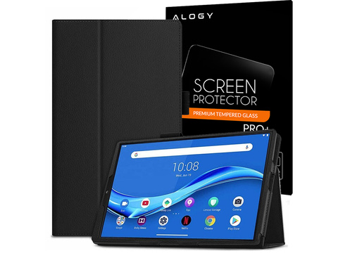 Alogy Stand Cover for Lenovo M10 Gen.2 TB-X306 Black Glass