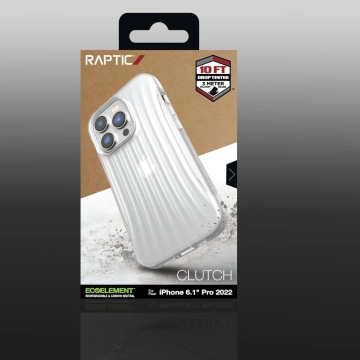 Прозора задня кришка чохла Raptic Clutch Case iPhone 14 Pro