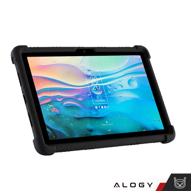 Чохол для TCL TAB 10 Gen2 8496G 10.36" 10.4 Tablet Cover Silicone Alogy Stand Case Black