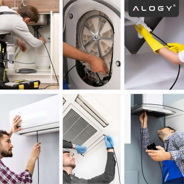 Kamera inspekcyjna endoskopowa micro USB USB-C USB Full HD 5m 8mm Endoskop Alogy Hard Wire