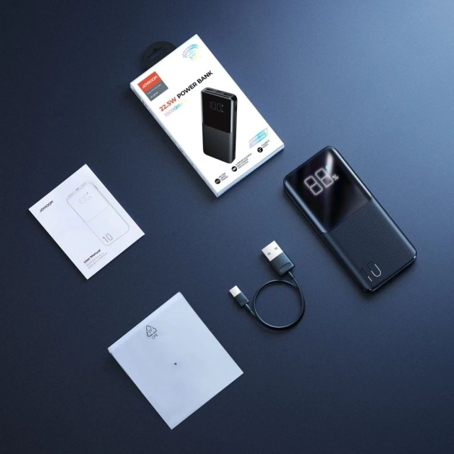 Joyroom jr-qp191 22,5 W Powerbank 10000 mAh schwarz