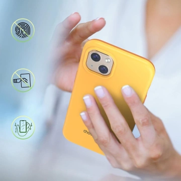 Choetech MFM Anti-drop case Made For MagSafe для iPhone 13 помаранчевий (PC0112-MFM-YE)