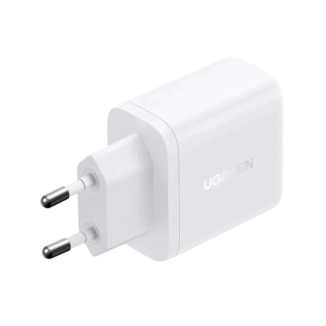 Ładowarka Sieciowa Ugreen X227 GaN 20W USB-C USB-A Biała