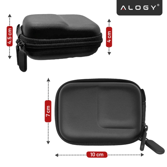 Vodotesné puzdro Alogy vodeodolné univerzálne IPX8 až 6,5 Black