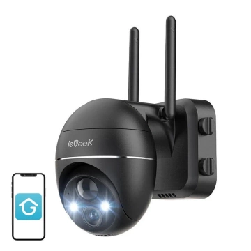 ieGeek Wireless Outdoor WiFi Camera 3MP ZS-GX1S Black