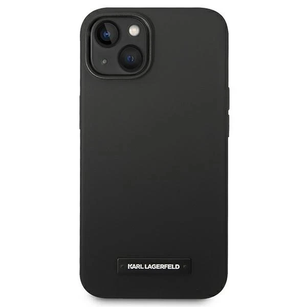 Etui Karl Lagerfeld KLHMP14MSLMP1K pro iPhone 14 Plus 6,7" pevný obal silikonový plak Magsafe