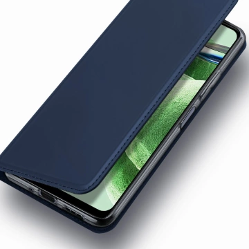 Dux Ducis Skin Pro Case for Xiaomi Redmi Note 12 Pro Flip Card Wallet Stand Blue