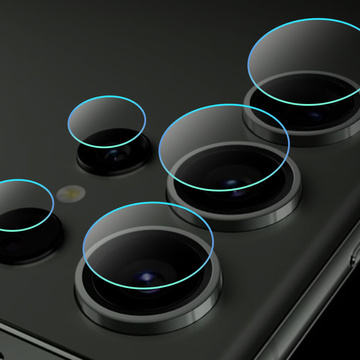 Glass Camera Protector x4 3mk ochrana objektívu pre Samsung Galaxy S23 Ultra