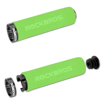 Губка для велосипедного керма Rockbros BT1001GNBK - зелено-чорна