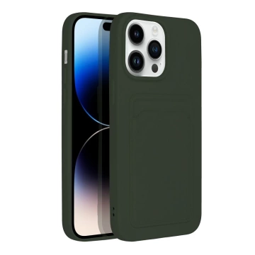 POUZDRO NA KARTY na IPHONE 14 PRO MAX zelené