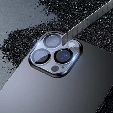 Baseus 2x Panzerglas 0,3 mm für die gesamte Kameralinse iPhone 13 Pro Max / iPhone 13 Pro (SGQK000102)
