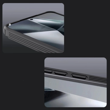 Hülle für Samsung Galaxy S25 Nillkin CamShield Pro Schwarz