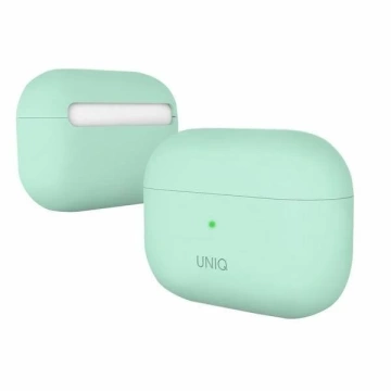 UNIQ pouzdro Lino AirPods Pro Silicone mint / mint green