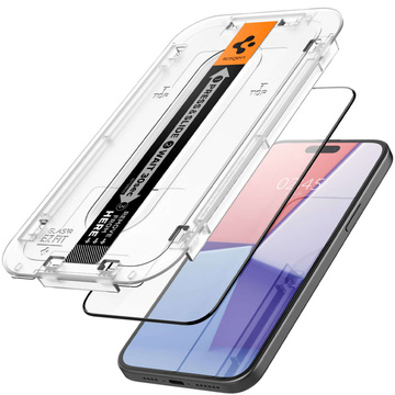 Tvrdené sklo Spigen Glas.tR "Ez Fit" FC pre Apple iPhone 15 Plus Black