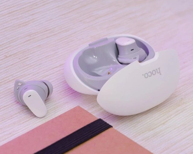 Hoco EW203 TWS In-Ear-Kopfhörer, kabellos, weiß, mit Etui