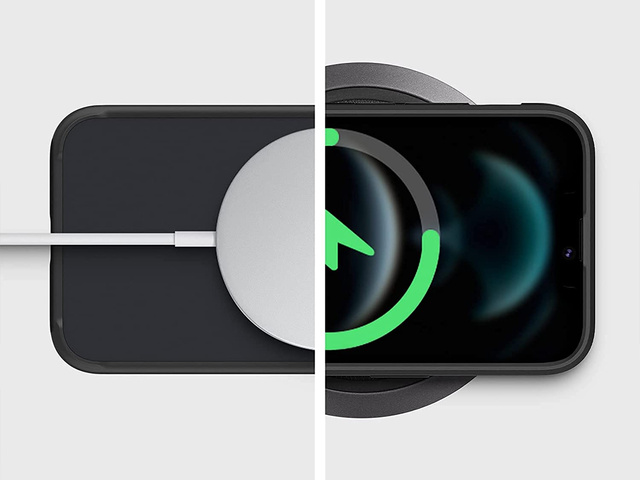 Чохол Spigen Ultra Hybrid для Apple iPhone 13 Matte Frost Black Glass