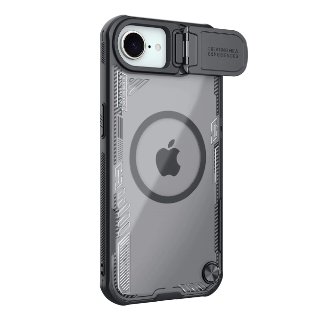 Etui Ochronne do iPhone 16e Nillkin Iceblade Prop Mag Czarne