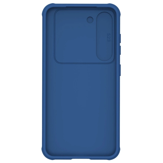 Etui Nillkin CamShield Pro Case etui do Samsung Galaxy S23+ pokrowiec z osłoną na aparat niebieskie