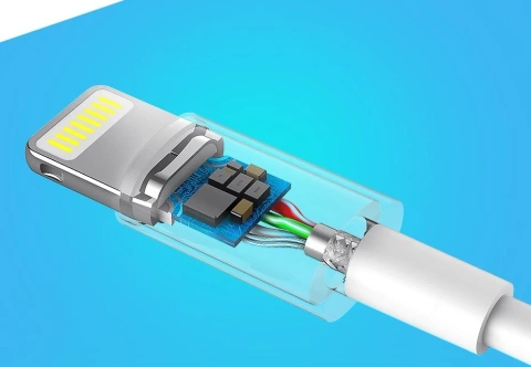 Ugreen Kabel USB - Lightning MFI 2m 2.4A weiß (20730)
