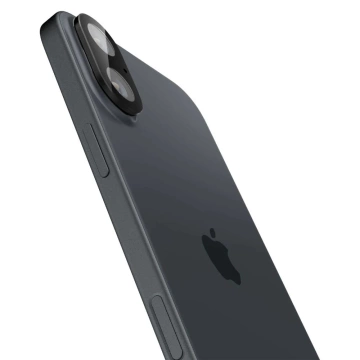 Spigen Optik Pro Glas.TR Camera Protector 2 шт. для iPhone 16 / 16 Plus Black