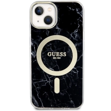 Etui Guess GUHMP14SPCUMAK na iPhone 14 6,1" pevný obal Marble MagSafe