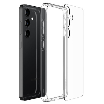 Case for Samsung Galaxy S24 Spigen Ultra Hybrid Case, transparent back cover, Crystal Clear Glass