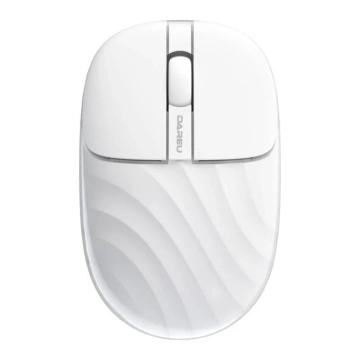 Dareu LM135D Wireless Mouse 1200 DPI 2.4G Bluetooth White
