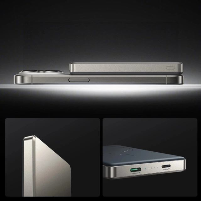 Powerbank Joyroom JR-PBM08 Pro 10000mAh 15W MagSafe PD20W Tytanowy