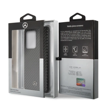 Pevné puzdro Etui Mercedes MEHCS69SRCFBK pre Samsung Galaxy S20 Ultra G988 Dynamic